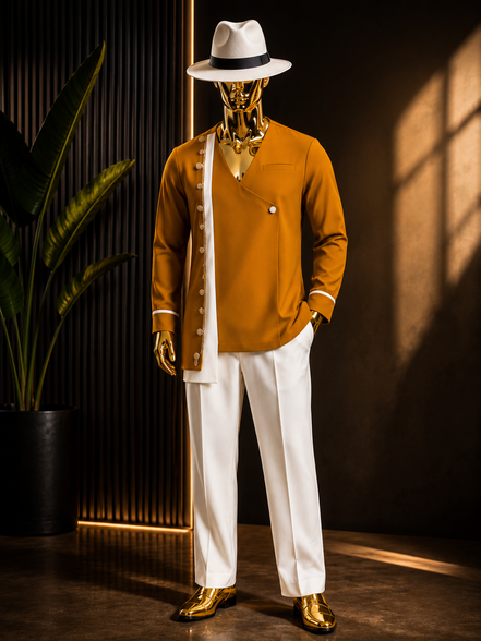 Modern Statement Two-Piece Ensemble