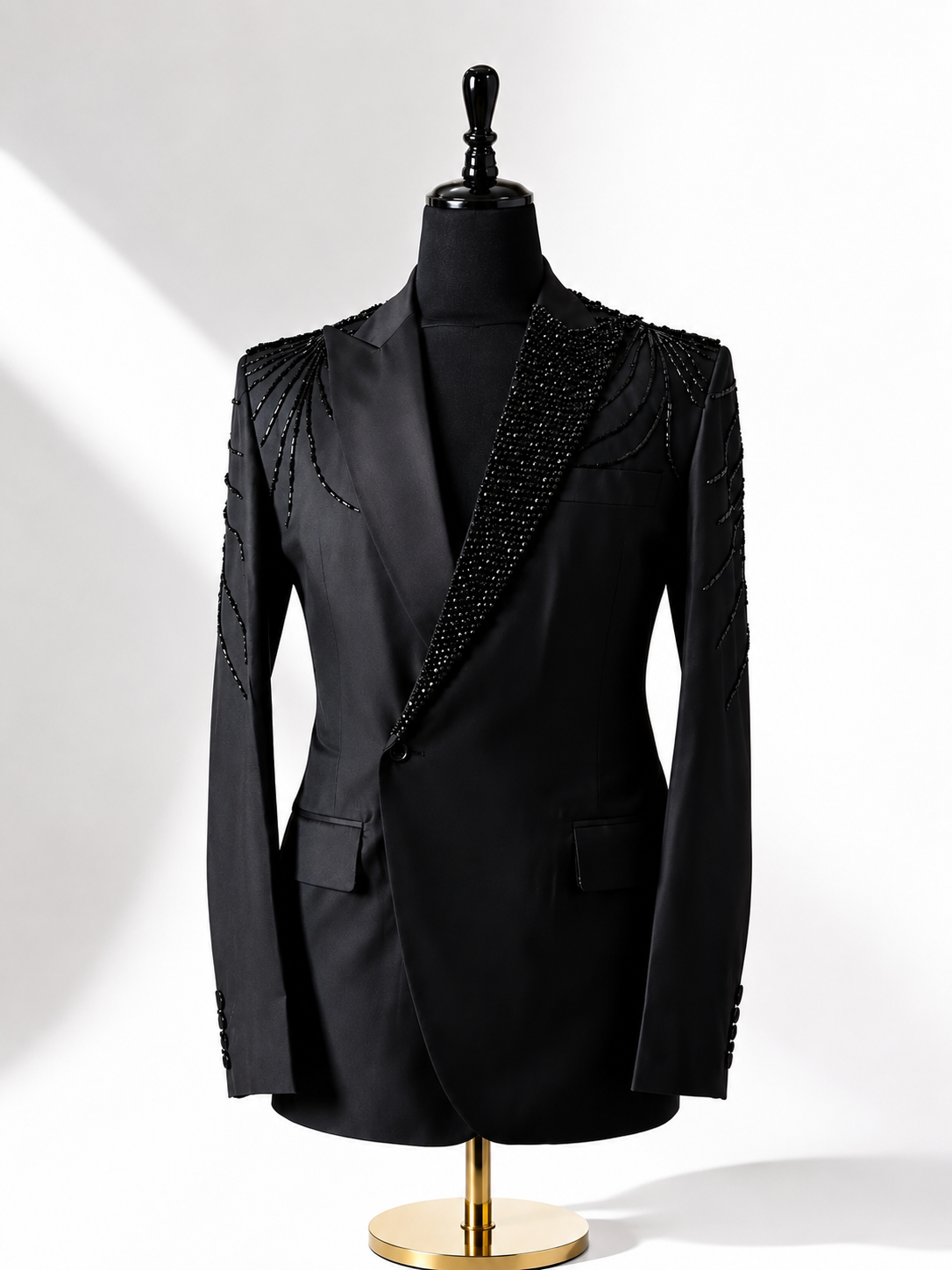 Bold Black Statement Blazer