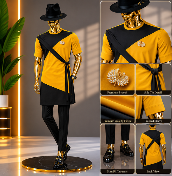 Bold and Refined Two-Tone Ensemble