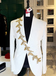 Impeccably Tailored White Blazer